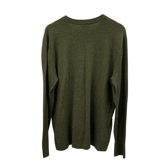 Smartwool men's L Green Crewneck Sweater - Picture 4 of 5
